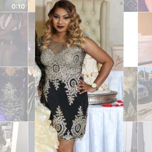 gold special occasion dresses